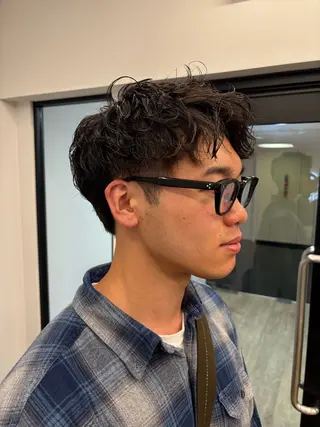 メンズ little/頭身浴 /カヤノケイスケのヘアスタイル