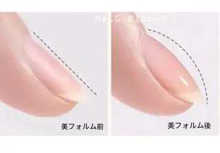 ネイル ネイルリボン 笠井のネイルデザイン