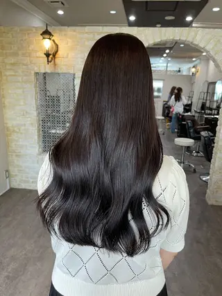 ロング カラー🫧アレンジ 🎀REIMIのヘアスタイル