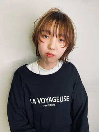 ショート devellope所属・宮腰 瑠果のヘアスタイル