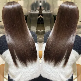 ロング カラー 一宮末広 縮毛矯正/ユウトのヘアスタイル