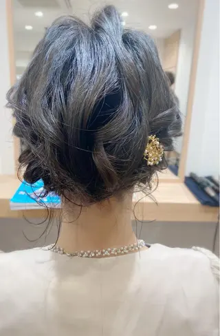 ヘアアレンジ GRANLUSSO 〜グランルッソ駅前店所属・木口 嘉美のヘアスタイル