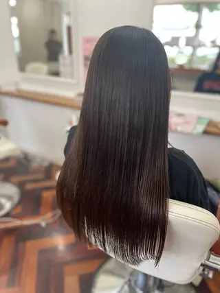 ロング パーマ mopa所属・mopa_kaede 暖色カラー/ロングのヘアスタイル