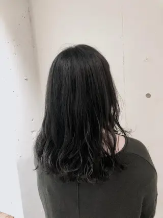 ミディアム カラー パーマ ヘアアレンジ 【ツヤ髪美容師】 ツダケイスケのヘアスタイル