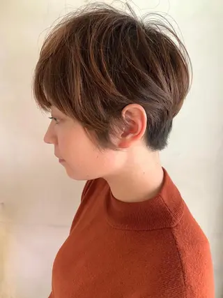 ショート LEBEN所属・leben serikaのヘアスタイル