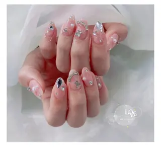 ネイル ラベンダー💖日暮里 ルル💖ネイルのネイルデザイン