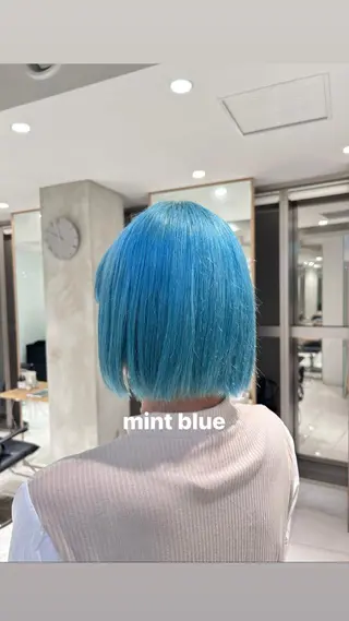 カラー miko🪽地毛風/ ハイトーン/レイヤーのヘアスタイル