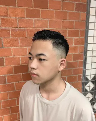 ショート HIRO GINZA新橋店所属・山内 敢史のヘアスタイル