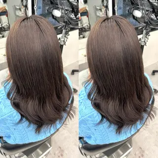 カラー ヘアメ🎀推しカラー 🥣横浜/しほ🧸のヘアスタイル