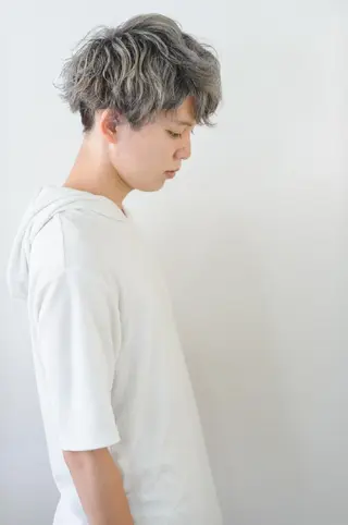 ショート カラー パーマ ヘアアレンジ メンズ キッズ ネイル マツエク・マツパ 【西八王子】Siq  ●FM●オーナーのヘアスタイル