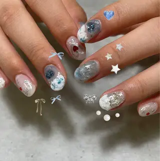 ネイル RooM tani /個性派ニュアンスのネイルデザイン