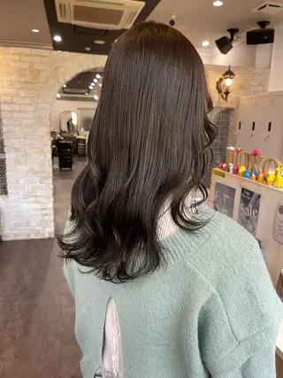 ミディアム カラー🫧アレンジ 🎀REIMIのヘアスタイル