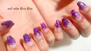 ミディアム ネイル ネイルスタジオ シェイクユアハンズのネイルデザイン