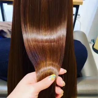 セミロング Emerge渋谷店　［エマージュ］所属・美髪縮毛矯正No1 toshiのヘアスタイル