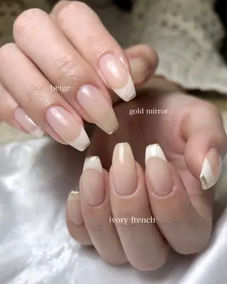 ネイル mofie🤍ユミ/ 恵比寿/パラジェルのネイルデザイン