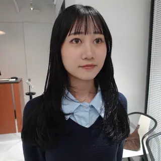 ロング カラー ヘアアレンジ 🌐サトウ リョウ🌐のヘアスタイル