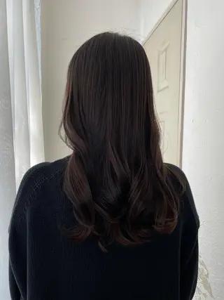 ロング カラー fio マナミのヘアスタイル