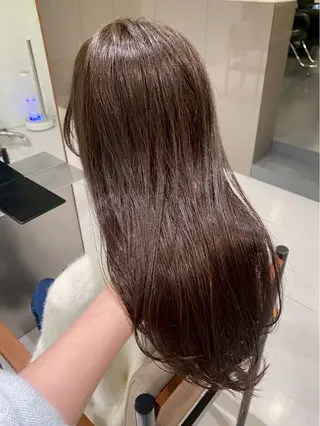 ロング カラー 透明感×レイヤーカッ ト🌼kiraraのヘアスタイル