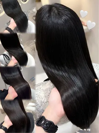 ロング 上品♡韓国レイヤー ‎🤍のの‎🤍のヘアスタイル