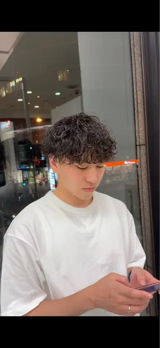 パーマ メンズ 小芝涼介/レイヤー /メンズパーマ✂️のヘアスタイル