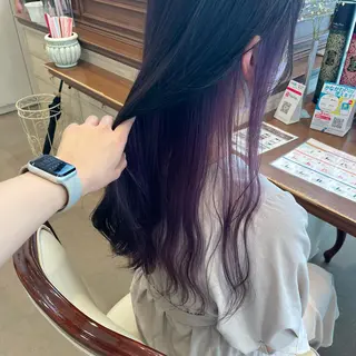カラー 🍪ﾖｼｲﾊﾙﾈ🍪 ﾗﾍﾞﾝﾀﾞｰｶﾗｰのヘアスタイル
