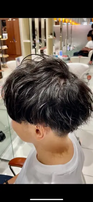 パーマ メンズ 金井 郁弥のヘアスタイル
