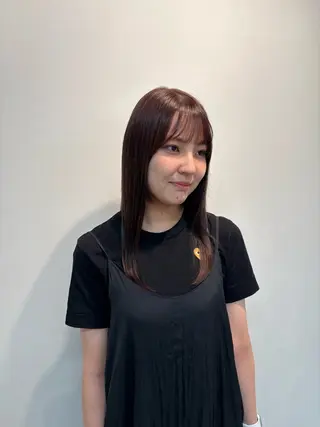 ロング カラー sion karin୨୧˙˳⋆のヘアスタイル