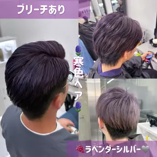 カラー メンズ 🍊暖色/ボブ chihiro🌼ོのヘアスタイル