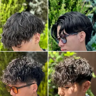 ショート Hair & Refle Deux-Alies所属・庄村 隆志のヘアスタイル