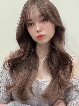 ロング 縮毛矯正、似合わせ カット✂️大谷勇輝のヘアスタイル