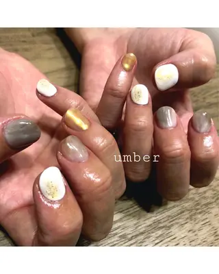 ネイル umber 三茶1分のネイルデザイン