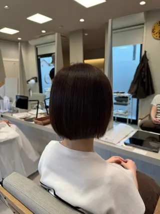 ショート カラー crece💫 kurumiのヘアスタイル