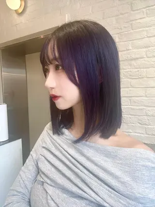 カラー 梅田/透明感カラー/ mariのヘアスタイル