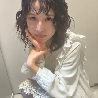 🌸韓国風パーマ /銀座🌸いでいあやのヘアスタイル