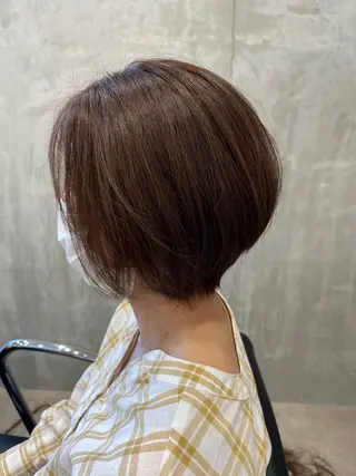 ショート 花城 沙也加のヘアスタイル