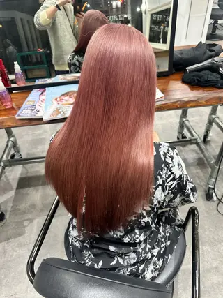 セミロング カラー 篠崎 佑季のヘアスタイル