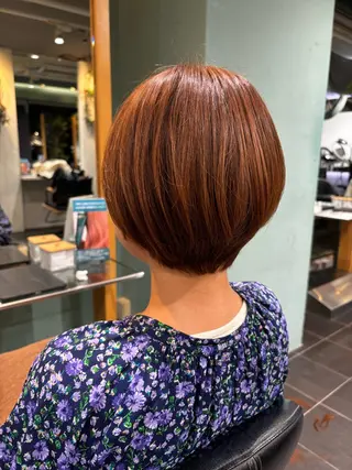 ショート オーガニックカラー/ 表参道/ルカのヘアスタイル