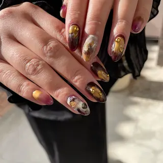 ネイル RooM tani /個性派ニュアンスのネイルデザイン