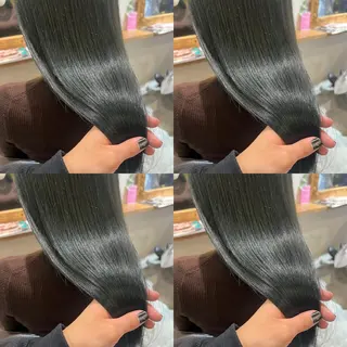 ロング カラー 店長✨️韓国ヘア✖️ 髪質改善カラー／純大のヘアスタイル
