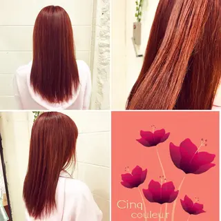 ロング カラー "PEPPU "所属・🌈推し色派手髪 ハイトーンShinのヘアスタイル