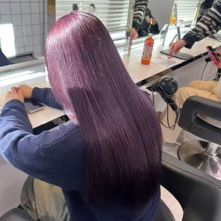 ロング カラー 愛され暖色♥️モテ 艶髪♥️りなのヘアスタイル