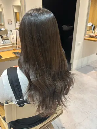 ロング 鈴木 りやのヘアスタイル