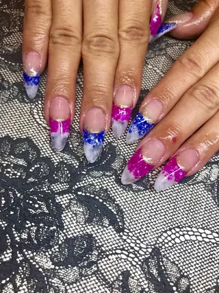 ロング ネイル Grazie AMOREのネイルデザイン