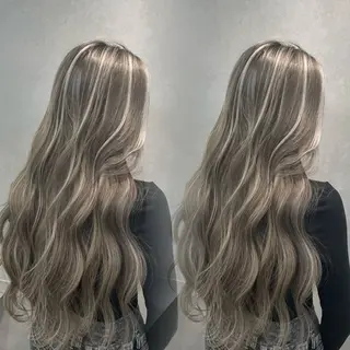 ロング カラー ✨レイヤーカット 海外ヘア/原宿✨のヘアスタイル