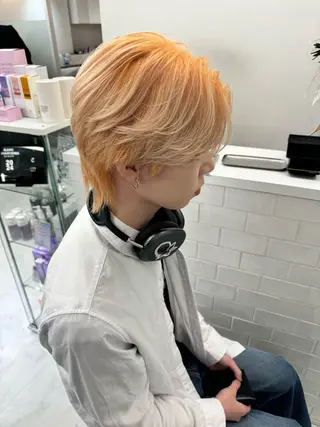カラー メンズ 佐藤 涼太のヘアスタイル