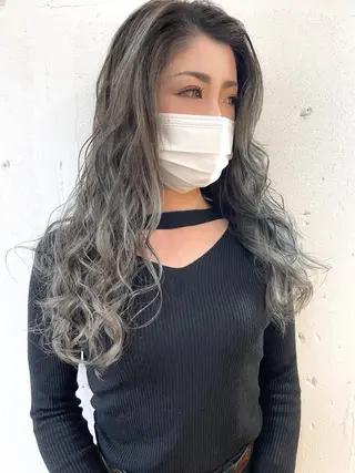ロング カラー HAIR WORKS HELM所属・ショート✨ボブ✨代表 新田見美仁のヘアスタイル
