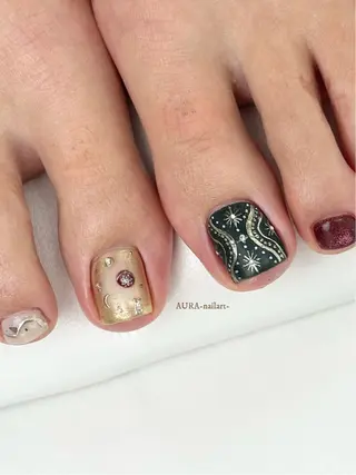 ネイル AURA nailartのネイルデザイン