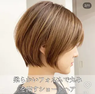 ショート はらだ あゆのヘアスタイル