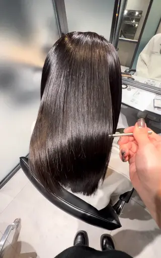 ロング 銀座/韓国/ワンホン 🤍艶髪🖤nahoのヘアスタイル