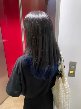 ロング 野尻 拓海のヘアスタイル